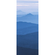 Vlies Fototapete - Blue Mountain  Panel - Größe 100 X 250 Cm
