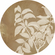 Selbstklebende Vlies Fototapete/Wandtattoo - Blooming Branch - Größe 125 X 125 Cm