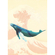 Vlies Fototapete - Whale Voyage - Größe 200 X 280 Cm