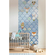 Non-Woven Wallpaper - Shelly Bluewave Panel - Size 100 X 250 Cm